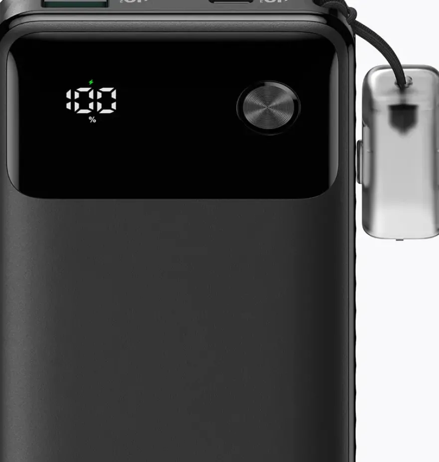 Anker powerbank snelladen 10.000 mAh zwart