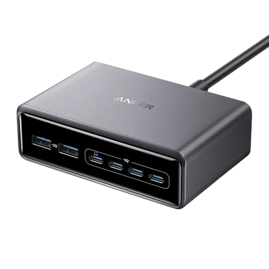 Anker Prime oplader snelladen tot 200W (6 poorten)