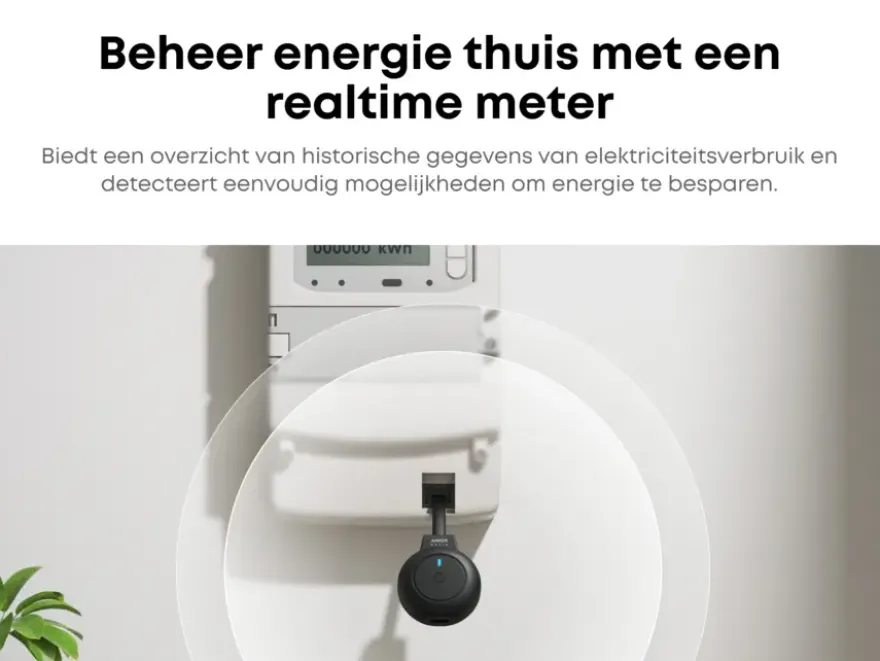 Anker P1 slimme energiemeter voor thuisbatterij Solix Solarbank 2 & 3