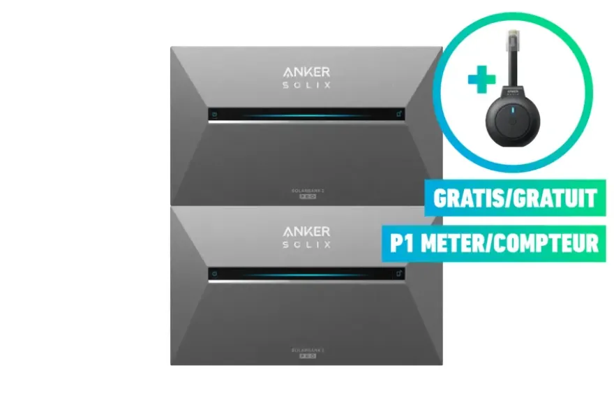 Anker P1 slimme energiemeter voor thuisbatterij Solix Solarbank 2 & 3