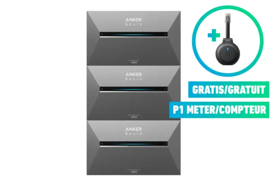 Anker P1 slimme energiemeter voor thuisbatterij Solix Solarbank 2 & 3