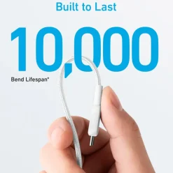 Anker 322 USB-C naar USB-C kabel snelladen 1 m wit