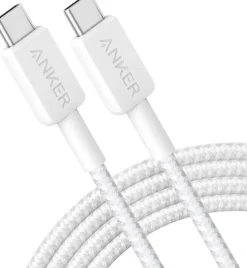 Anker 322 USB-C naar USB-C kabel snelladen 2 m wit