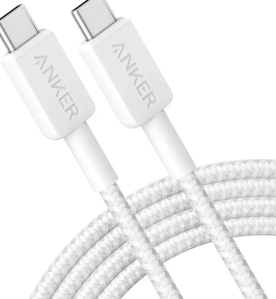 Anker 322 USB-C naar USB-C kabel snelladen 2 m wit