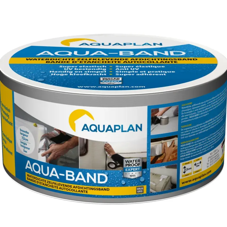 Aquaplan Aqua-band afdichtingsband zelfklevend 7,5 cm x 5 m