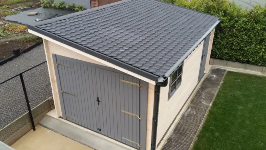 Aqua-Plan Aqua-pan dakpanplaat metaal antraciet 1 m²