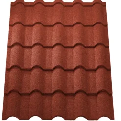 Aquaplan Aqua-pan Gallo dakpannenplaat metaal rood 1 m²