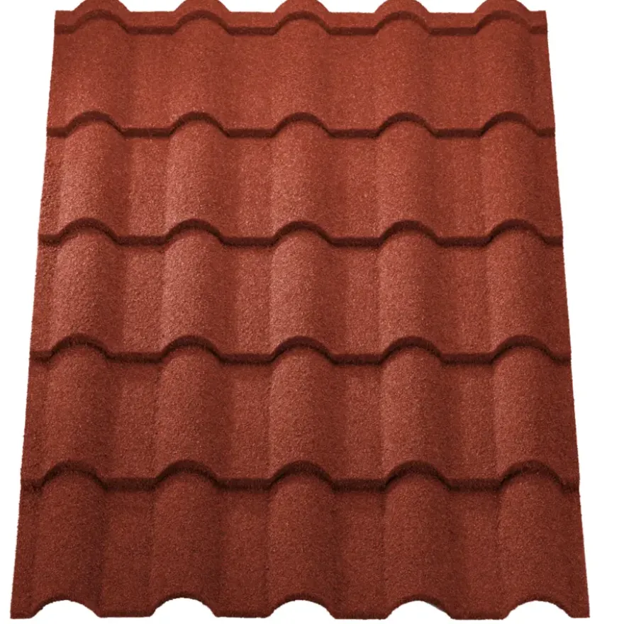 Aquaplan Aqua-pan Gallo dakpannenplaat metaal rood 1 m²
