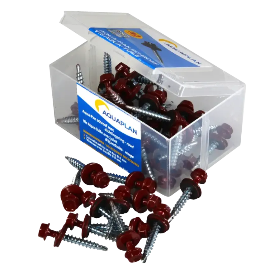 Aquaplan Aqua-pan schroef rood 40 stuks