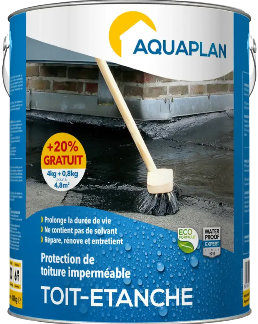 Aquaplan Dak-Dicht renovatiecoating 4 liter + 20% gratis