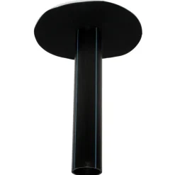Aquaplan EPDM hemelwaterafvoer inpandig verticaal Ø 63 mm