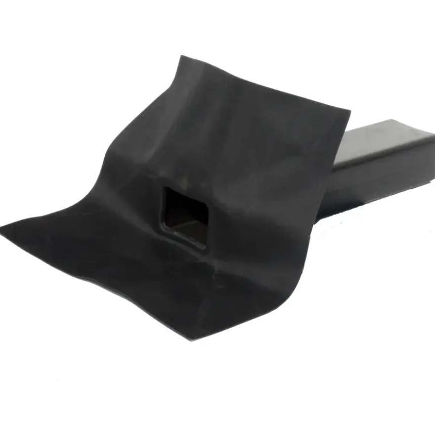 Aquaplan EPDM hemelwaterafvoer horizontaal 90° 60 x 100 mm