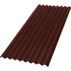 Aquaplan Topline golfplaat bitumen rood 200 x 86 cm