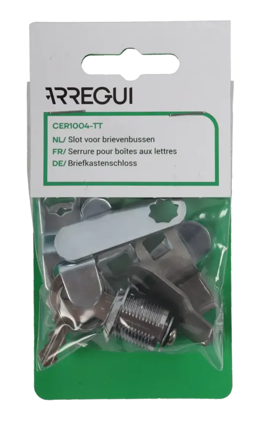Arregui brievenbus slotset voor Arrequi en Brabantia brievenbussen
