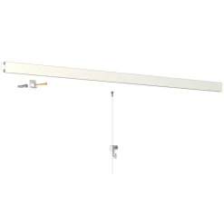 Artiteq Click Rail schilderij ophangsysteem compleet 2 meter wit crème RAL 9010