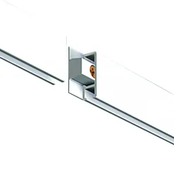 Artiteq Click Rail schilderij ophangsysteem compleet 2 meter wit crème RAL 9010