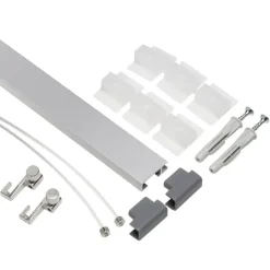 Artiteq Click Rail schilderij ophangsysteem compleet 2 meter aluminium