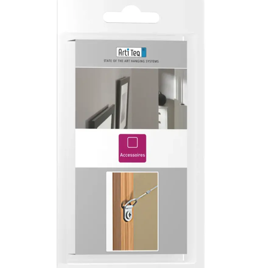 Artiteq D-ring set voor lijsten schilderij ophangsysteem