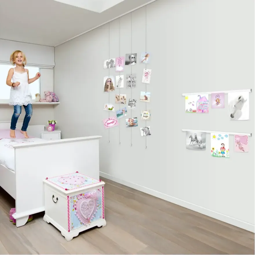 Artiteq Info Rail ophangsysteem 1 meter wit