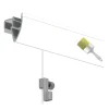 Artiteq Up Rail schilderij ophangsysteem compleet 2 meter wit (RAL 9016) overschilderbaar