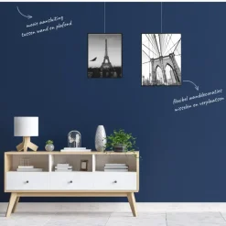 Artiteq Up Rail schilderij ophangsysteem compleet 2 meter wit (RAL 9016) overschilderbaar