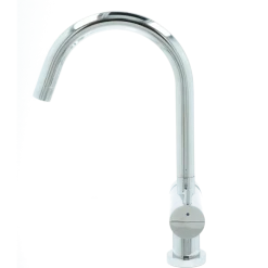 Atlantic Adrian 2-knops keukenkraan Chroom