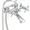 Atlantic badkraan Louise met handdouche chroom 15 cm