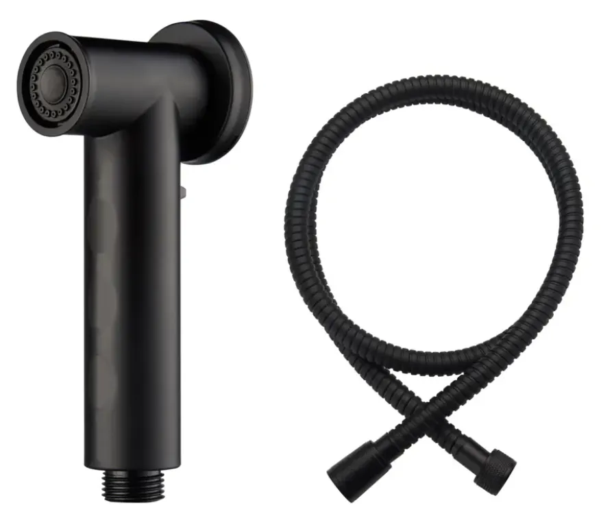 Atlantic bidetset Poppy zwart
