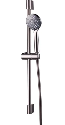 Atlantic doucheset Asher 5 standen gunmetal