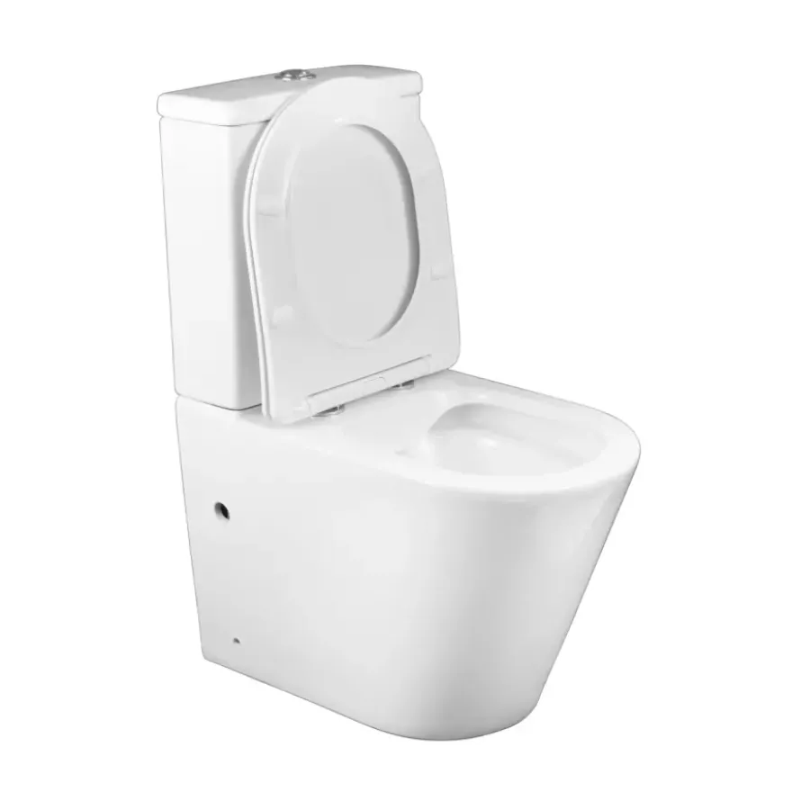 Atlantic duoblok toilet Jerry wit D-vorm