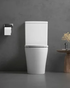 Atlantic duoblok toilet Jerry wit D-vorm