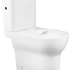 Atlantic duoblok toilet Nash wit D-vorm