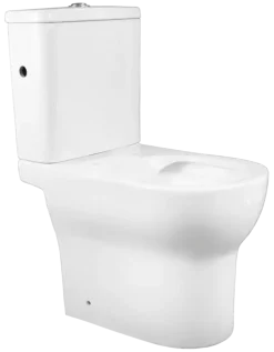 Atlantic duoblok toilet Nash wit D-vorm