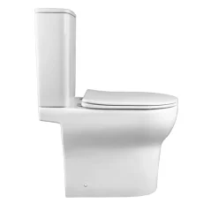 Atlantic duoblok toilet Nash wit D-vorm