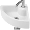 Atlantic fonteinset Ozzy hoekmodel wit