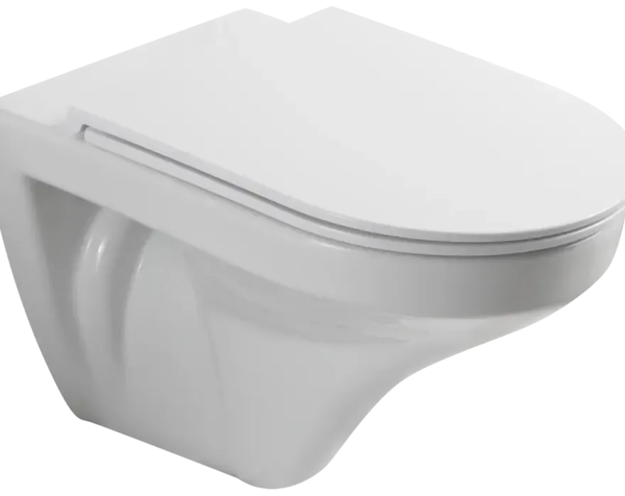 Atlantic hangend toilet Cody randloos wit