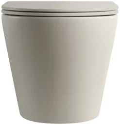 Atlantic hangend toilet Joey mat greige