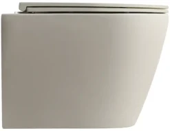Atlantic hangend toilet Joey mat greige