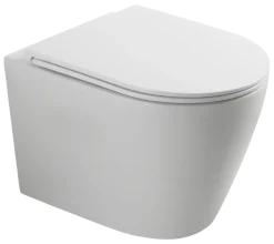 Atlantic hangend toilet Joey mat wit