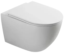 Atlantic hangend toilet Rick wit