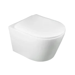 Atlantic hangend toilet Wesley wit