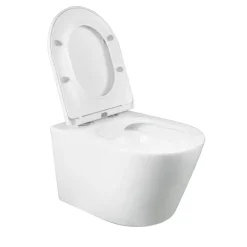 Atlantic hangend toilet Wesley wit