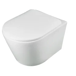 Atlantic hangend toilet Wesley wit