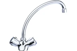 Atlantic keukenkraan Thomas 2-knops chroom