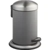 Atlantic pedaalemmer rond 3 liter Grijs