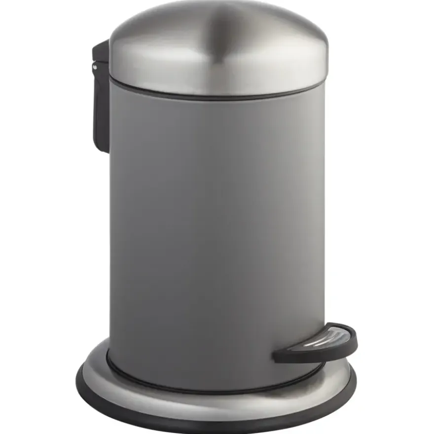 Atlantic pedaalemmer rond 3 liter Grijs