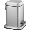 Atlantic pedaalemmer vierkant 3 liter RVS