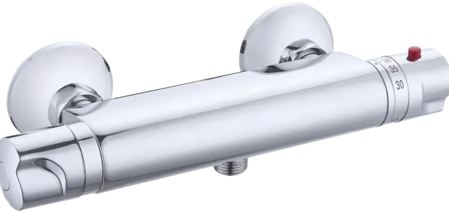 Atlantic thermostatische douchekraan Marco chroom 15 cm