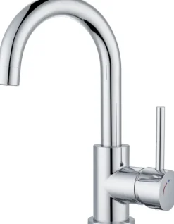 Atlantic wastafelkraan Colin chroom