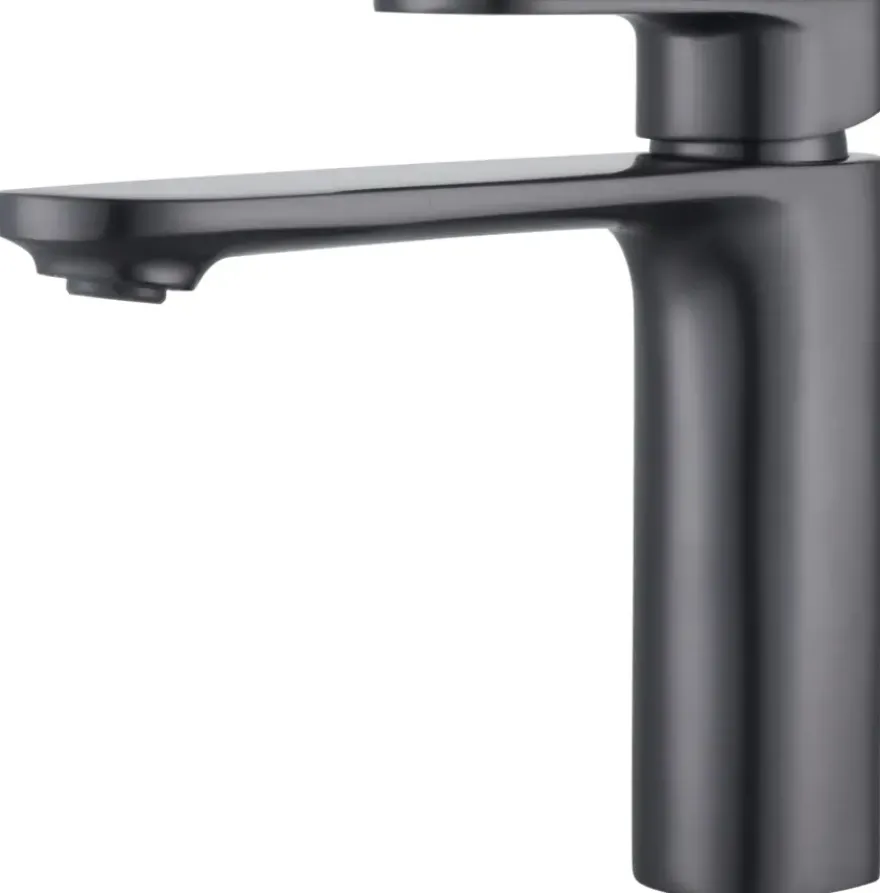 Atlantic wastafelkraan Iven gun metal